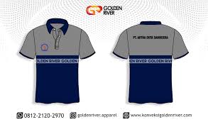 Baju polo shirt tersedia dalam berbagai pilihan bahan. Contoh Desain Polo Shirt Artha Duta Konveksi Bandung
