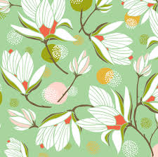 Check spelling or type a new query. Colorful Fabrics Digitally Printed By Spoonflower Magnolia Blossom Floral Mint Green Prints Magnolia Blossom Botanical Pattern