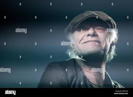 The Danish rock musician, singer and songwriter Kim Larsen performs a live  concert at Portalen in Greve, Copenhagen. Kim Larsen was part of the  legendary rock band Gasolin in the years 1969-1978.