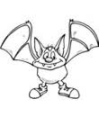 Un coloriage de chauve souris prêt à imprimer et à colorier. Chauve Souris Coloriage Chauve Souris A Imprimer Toupty Com