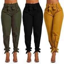 Bienvenue à acheter des pantalons bon marché pour les femmes à la boutique en ligne tbdress.com. Decontracte Elegant Couleures Pures Crayon Taille Haute Pantalons Capri Avec Arc Ceinture Buy Pantalon Taille Haute Femme Pantalon De Survetement Taille Haute A La Mode Pantalon Crayon Femme Product On Alibaba Com