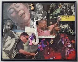 Jazz 3d Collage