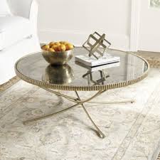 Loren Antique Gold Coffee Table In 2020 Round Coffee Table Living Room Coffee Table Gold Coffee Table
