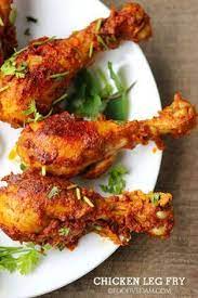 Chicken Leg Fry Spicy Leg Piece Fry Recipe Foodvedam Chicken Leg Recipes Chicken Leg Piece Recipe Fried Chicken Legs