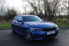 The m sport package brings the ultimate in sporting makeovers to the new bmw 3 series. 2020 Bmw 3 Series 320d M Sport Touring 5 Door Portimao Blue 28 222 Dick Lovett Bmw Bristol