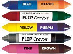 Flip Crayons Gift Set Unique Crayons Promote Proper Grip Eye Hand Coordination And Fine Motor Skills T Handwriting Without Tears Crayon Gifts Writing Tools