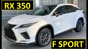 Which rx 350 does edmunds recommend? 2020 2021 Lexus Rx 350 F Sport Series 2 And 3 Eminent White With Red Leather Interior Youtube