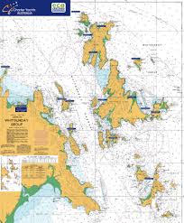 Whitsunday Islands Map Charter Yachts Australia