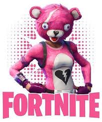 Fortnite 30cm Valentines Pink Bear Game Figure Soft Plush Stuffed Doll Gift Toy Bears Game Doll Gift Bear Valentines