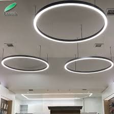 Check out our led circle lamp selection for the very best in unique or custom, handmade pieces from our table lamps there are 170 led circle lamp for sale on etsy, and they cost $75.13 on average. China Aluminum Profile Round Circular Led Luminaire Pendant Light With 2m Diameter China Round Led Pendant Light Circular Led Pendant Lamp