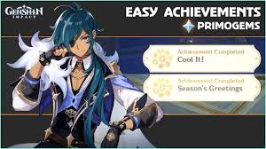 Tips And Tricks To Complete This Achievements Easy Primogem Genshin Impact Youtube