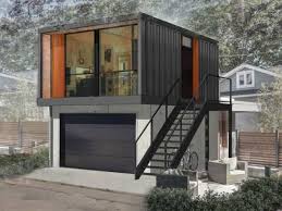 Home In A Shipping Container Comes To The Back Alleys Of Edmonton Prefab Container Homes Prefab Shipping Container Homes Container House Plans