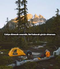 ayse adli kullanicinin sozler panosundaki pin ormanlar trekking bushcraft