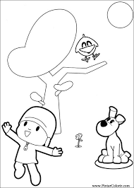 O que você achou dos desenhos? Desenhos Para Pintar E Colorir Pocoyo Imprimir Desenho 006