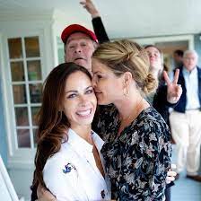 After Craig Coyne Asked George W Bush Permission To Marry His Daughter The Former President Was A Little Too Eager To Photo Simple Pictures Jenna Bush Hager