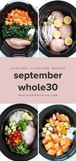 Easiest Whole30 Crockpot Recipes Real Food Whole Life Easy Whole 30 Recipes Healthy Crockpot Recipes Real Food Recipes