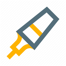 Doc Edit Editor Felt Highlighter Marker Pen Icon Download On Iconfinder Pen Icon Icon Highlighters Markers