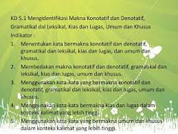 Majalahpendidikan.com akan menyampaikan materi pembelajaran dengan judul contoh makna kias. Mengidentifikasi Makna Konotatif Dan Denotatif Gramatikal Dal Leksikal Kias Dan Lugas Umum Dan Khusus Oleh Dra S H Retnowati Ppt Download