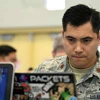 Master Sgt. Derick Robison, Razorback Range supply