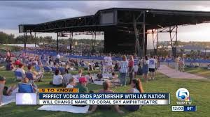 Perfect Vodka Amphitheatre Is Changing Its Name As The Venue