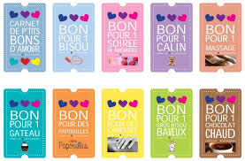 Bons Pour Surprise Idee Cadeau Fete Des Meres Original Calendrier De L Avent Saint Valentin