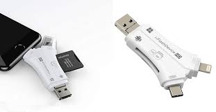 4 In 1 Media Transfer With Memory Card Memory Cards Memory Card Readers Card Reader
