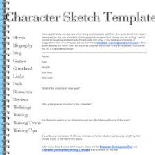 character profile templates pearltrees