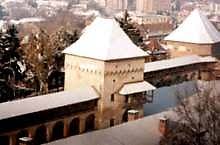 Cetatea medievală, biserica bob, al doilea rând: Targu Mures Obiective Turistice