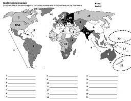 World Regions Map Ap World History Ap Human Geography World Regions Map Quiz By Courtney James | Tpt