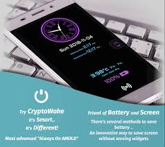 Stock alarm clock apps were too easy on us in the mornings, and we needed an app that will make sure we get up in time. Always On Display Cryptowake An Advanced Aod For Android Apk Download