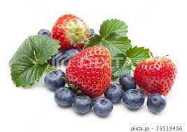 イチゴとブルーベリー 苺 ブルーベリー イチゴ