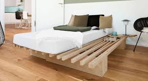 Du hast nach betten gutscheine oder betten gutschein gesucht? Bett Metallfrei Mit Variabler Breite Aus Buche Multiplex Tojo V