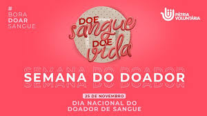 Saiba mais sobre a doação de sangue. Patria Voluntaria Incentiva A Doacao De Sangue Portugues Brasil