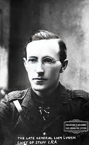 A friend asked if I had any good images of Liam Lynch for a project they  are considering. Two postcards in the collection, one a nice Keogh Ltd.  Portrait. Here's the slightly