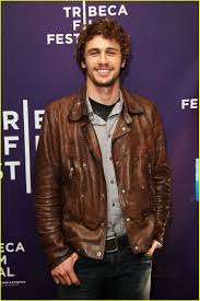 James Franco In Dockers Leather Harrington Jacket James Franco Brown Leather Jacket Leather Jacket Men