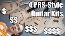 Comparing 4 different PRS Guitar Kits | Low budget to highest ...