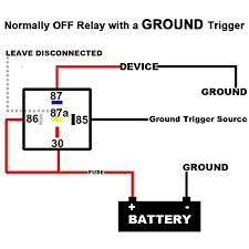 How do i hook up relay connections? Run Switch 4 Pin Relay Set Up With 3 Wires Motor Vehicle Maintenance Repair Stack Exchange