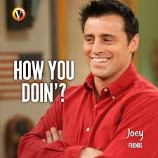 Joey Tribbiani Matt Leblanc In Friends How You Doin Quote Superguide Joey Friends Joey Tribbiani Friends Tv