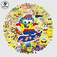 Check spelling or type a new query. 60 Pcs Stickers Aesthetic Cartoon Spongebob Squarepants Cute Stickers Patrick Star Sandy Cheeks Non Repeating Waterproof Luggage Shopee Thailand