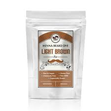 1 Pack Of Light Brown Henna Beard Dye For Men 100 Grams The Henna Guys Walmart Com Walmart Com