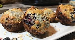 Recette Muffins Sante A L Avoine Et Aux Mures En 2020 Recette Gateaux Et Desserts Et Muffins