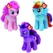Ty Beanie Baby My Little Pony Set Of 3 Rainbow Dash Pinkie Pie Twilight Sparkle Buy Online In Bermuda At Desertcart 48275363
