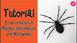 Tutorial Come Creare Un Ragno Spaventoso Per Halloween Youtube