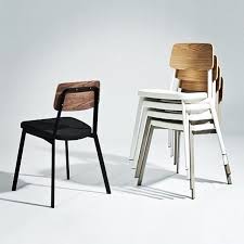 Sie suchen den besten sale? Designform Furnishings On Instagram Stackable Iotw Beautiful Wood Chair White Brown Black Met Cafe Furniture Restaurant Chairs Stackable Furniture