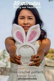You can do it at home or in a print shop. 30 Minute Bunny Ear Headband Free Crochet Pattern Jennyandteddy