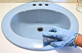 Paint the sink and let cure. Can A Porcelain Kitchen Sink Be Refinished Or Resurfaced