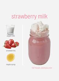 Strawberry Milk Recipe Three Ingredients Recipe Starbucks Recipes Smoothie Recipes Healthy Drinks Recipes