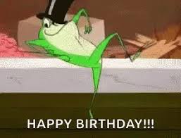 300 x 300 jpeg 14 кб. Happy Birthday Frog Gifs Tenor