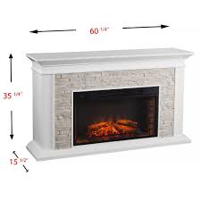 I mean, it takes ambiance to the next level, right? Canyon Heights Electric Fireplace Mantel Package In White Electric Fireplace White Electric Fireplace Stone Electric Fireplace