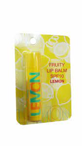 3 Packs Of Watsons Fruity Lip Balm Spf10 Lemon Lemon Has An Enhanced Moisturing And Nourishing Formula With A Refreshing Lemon Fragrance 4 5g Pack On Galleon Philippines